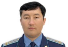 МАСАҚБАЕВ Избасар назначен первым заместителем прокурора области Абай