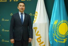 БАЙМАНОВ Шахмардан назначен руководителем центрального аппарата «Ауыл» партиясы