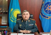 БАЗАРБАЕВ Куанар назначен начальником Департамента по чрезвычайным ситуациям МЧС РК по Мангистауской области