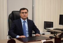 БАЙДУЛЛАЕВ Файзулла назначен руководителем аппарата акима Туркестанской области