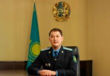 АБДИБАЕВ Жандос назначен прокурором Жамбылской области