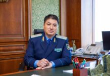 МЫРЗАКЕРОВ Бауыржан назначен прокурором Туркестанской области