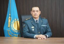 МАДИЕВ Тлеуберды назначен начальником Департамента по чрезвычайным ситуациям города Шымкент