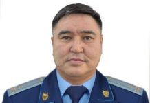 АЙТИШЕВ Досымхан назначен заместителем прокурора города Шымкент