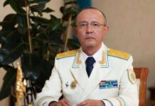 АБИЛОВ Берик назначен начальник Департамента Комитета по правовой статистике и специальным учетам Генеральной Прокуратуры РК по г.Алматы