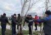 ЭКО-БАРАБАН, командная игра и 100 деревьев: в Петропавловске открыли Аллею волонтеров-2026